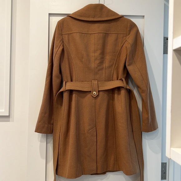 Michael Kors Belted Wool Coat - Picture 2 of 4